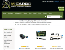 Tablet Screenshot of mcarbo.com